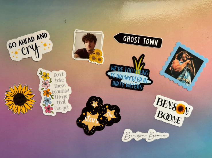 Benson Boone Sticker Set