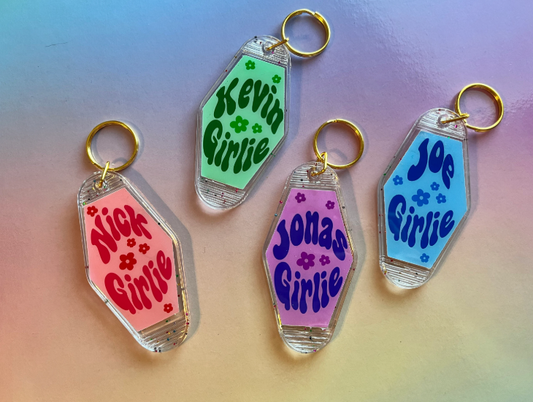 Jonas Brothers Motel Style Keychain