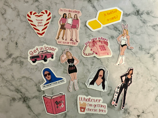 Mean Girls Sticker Set